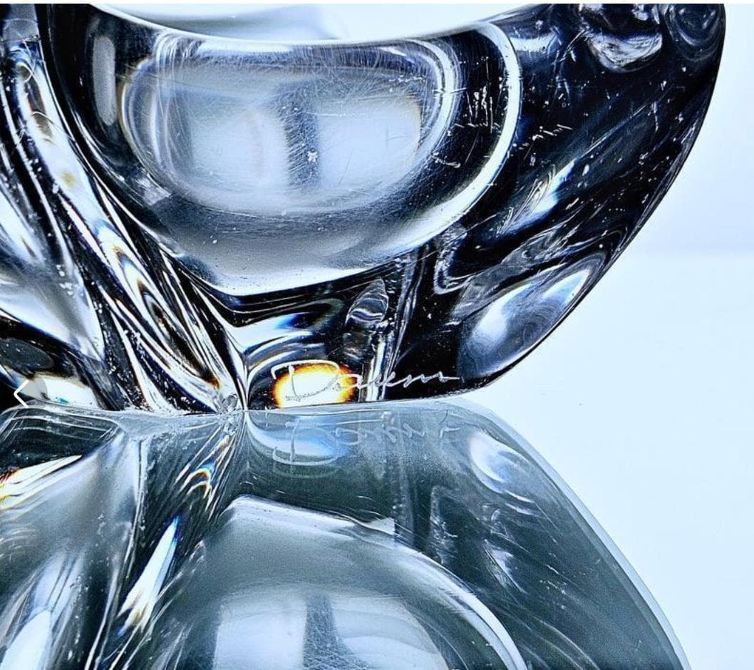 ドームナンシー 三角形のアッシュトレイ 【1900年前後】木の葉型