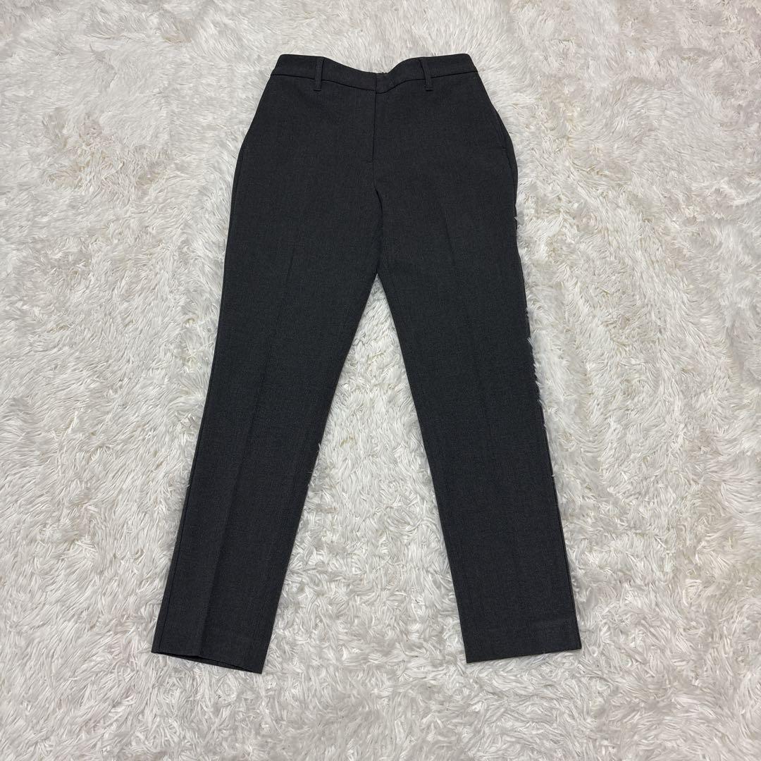 未使用に近い★プラステ　セットアップ　ノーカラー　ウォームリザーブ　XS　グレー