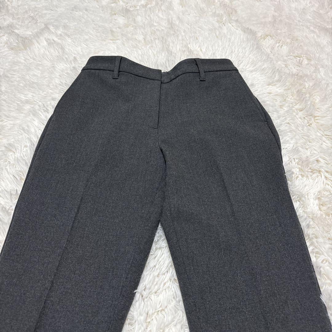 未使用に近い★プラステ　セットアップ　ノーカラー　ウォームリザーブ　XS　グレー