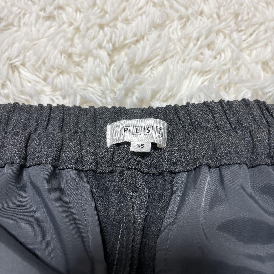 未使用に近い★プラステ　セットアップ　ノーカラー　ウォームリザーブ　XS　グレー
