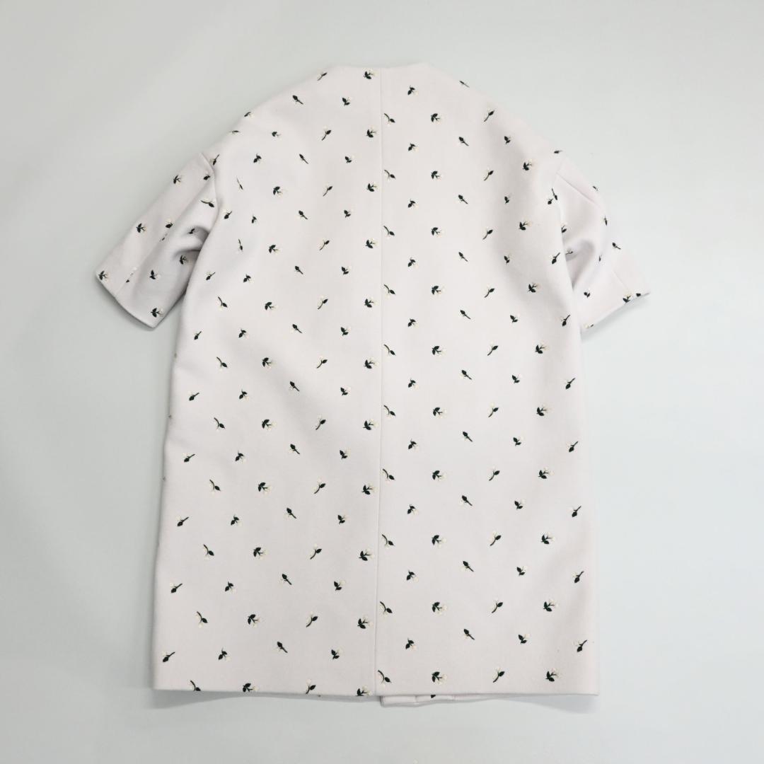 □ 47898★年 定価12万 25AW ツルバイマリコオイカワ コクーンコート