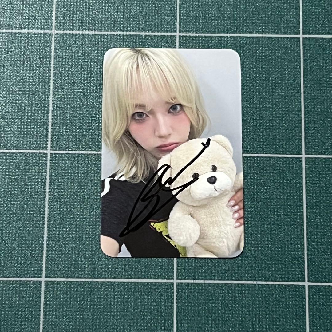 billlie ムンスア サイン トレカ ヨントン 対面