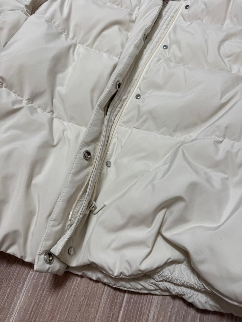 スタンドカラーダウン　S オフホワイト