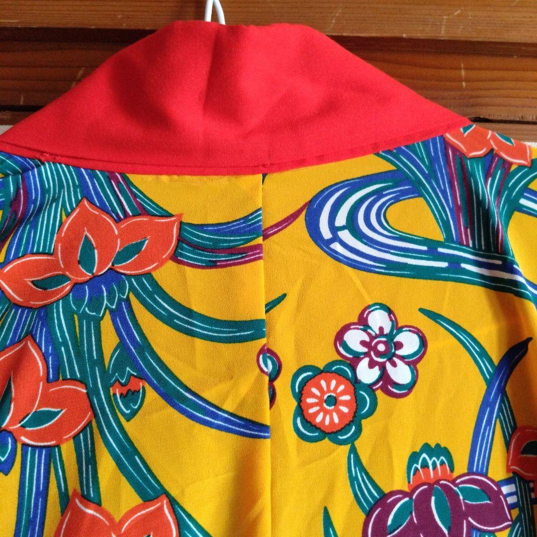 **sa-さん**①紅型模様　着物（裏地なし）　琉球舞踊　沖縄　民謡