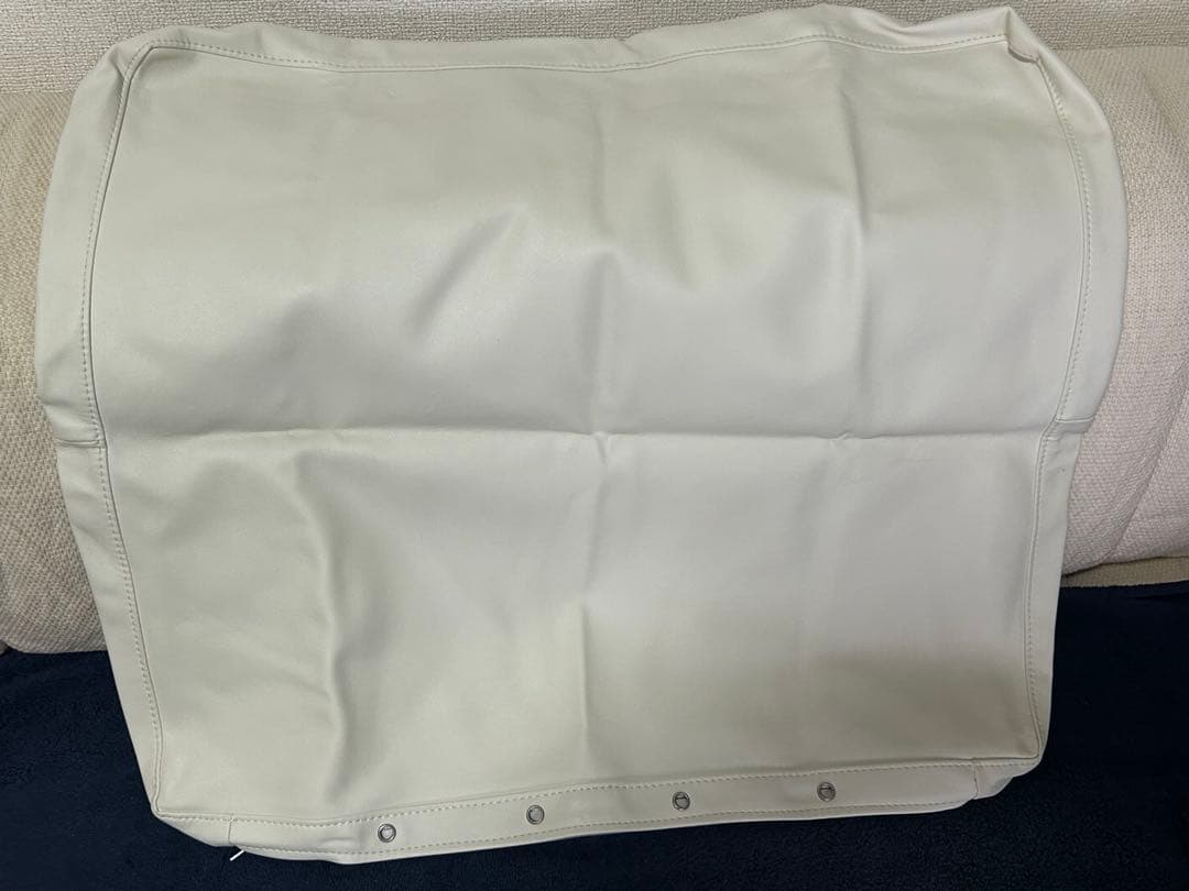 美品]arflex SONA クッションカバー ホワイト 60×55