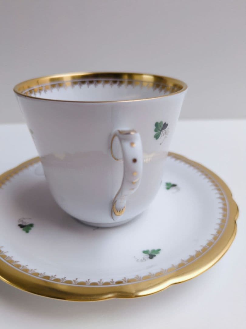 ✩希少品✩ヘレンド　ウィーンの薔薇　ゴールド　トリオ