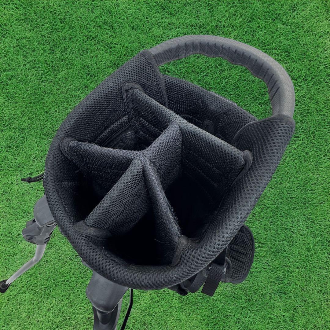 NEWERA キャディーバッグ　スタンド式　タイガーストライプカモネイビー