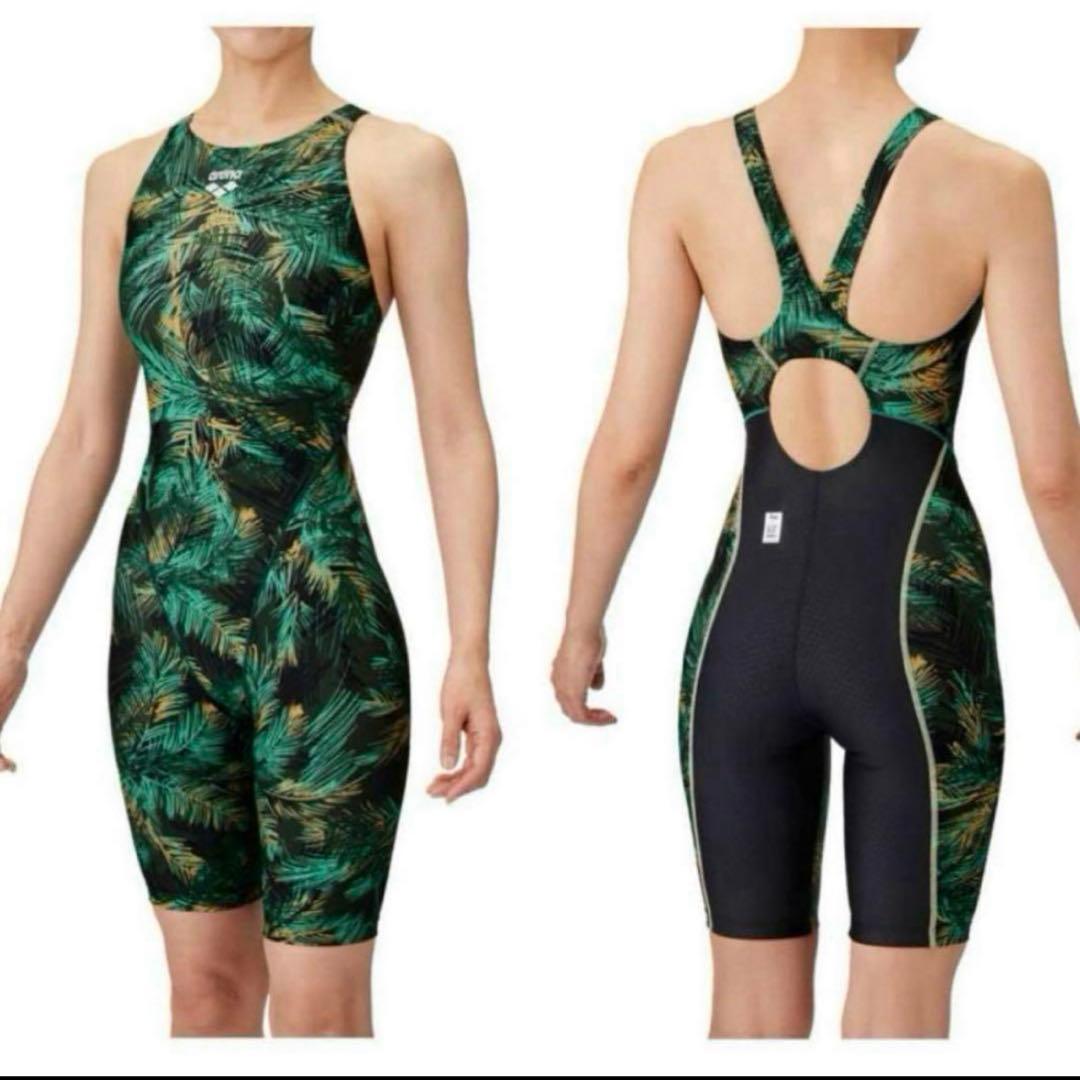 新品　レディース　アリーナ　競泳水着　Lサイズ　Fina アクアレーシング