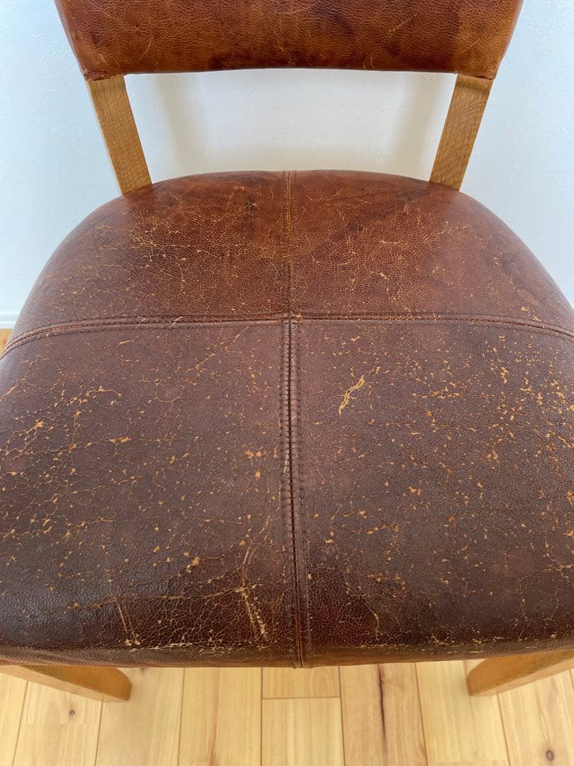 TRUCK FURNITURE ｜SR CHAIR ｜BROWN 牛革