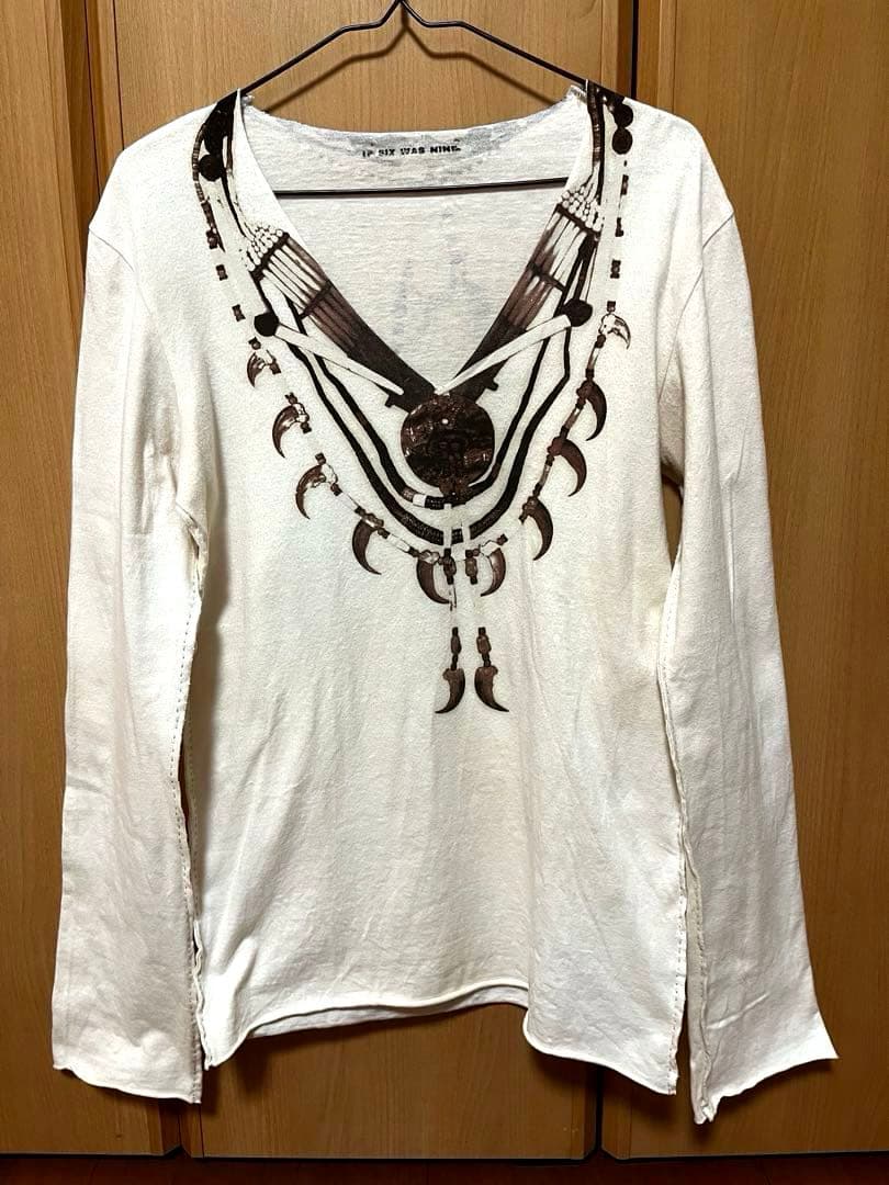 新品 ifsixwasnine 初期 騙し絵カットソー lgbkmrii14th