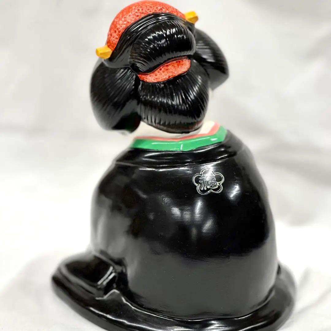 【縁起物】お福さんの置物