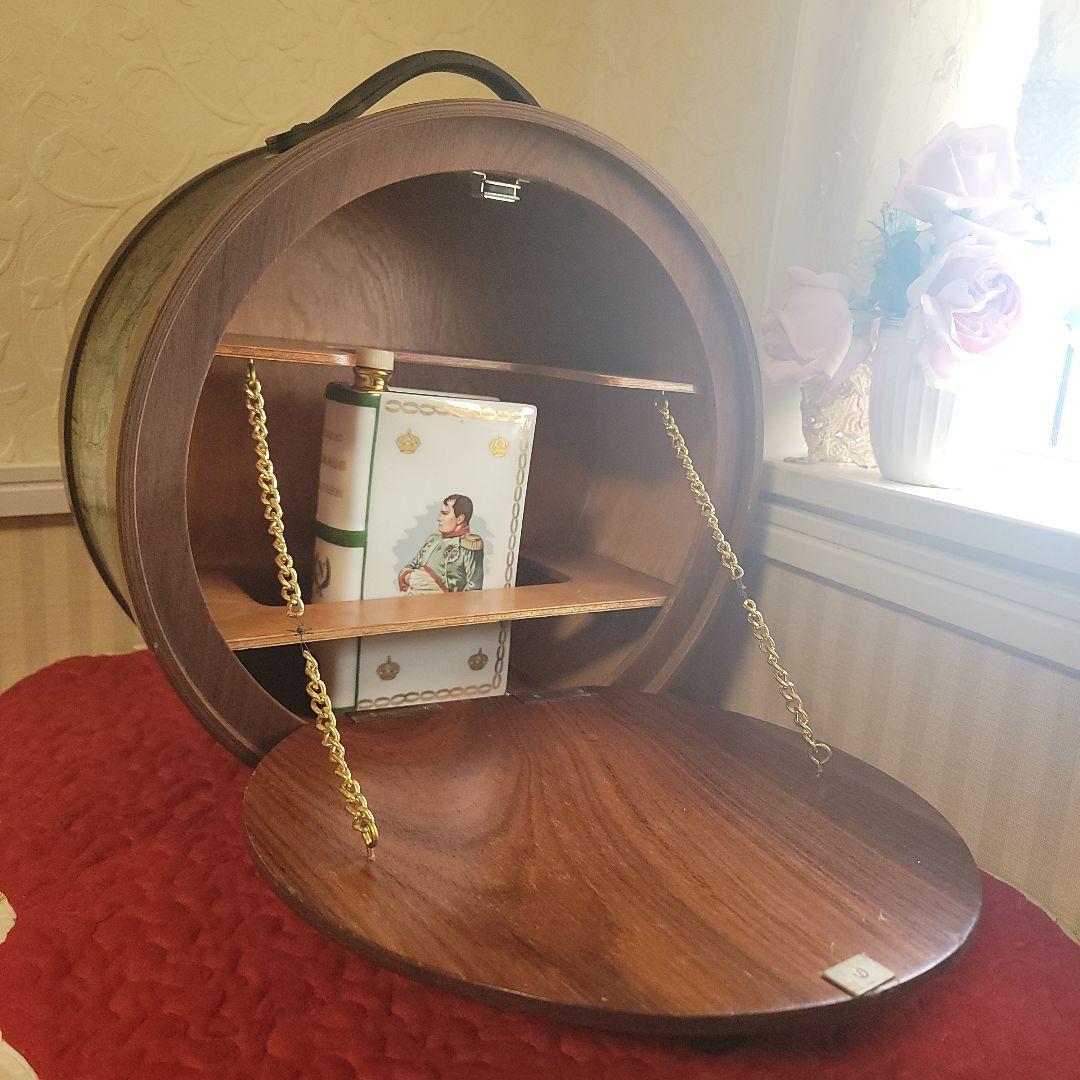 アンティーク　飾り棚　収納棚　酒類収納　昭和レトロ