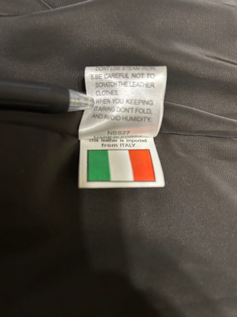 希少デザイン OHTLANCCI パッチワーク レザージャケット 本革　アウター