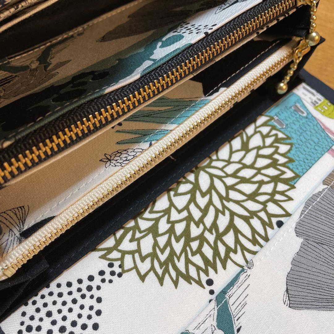 専用　長財布　やりくり財布　ハンドメイド