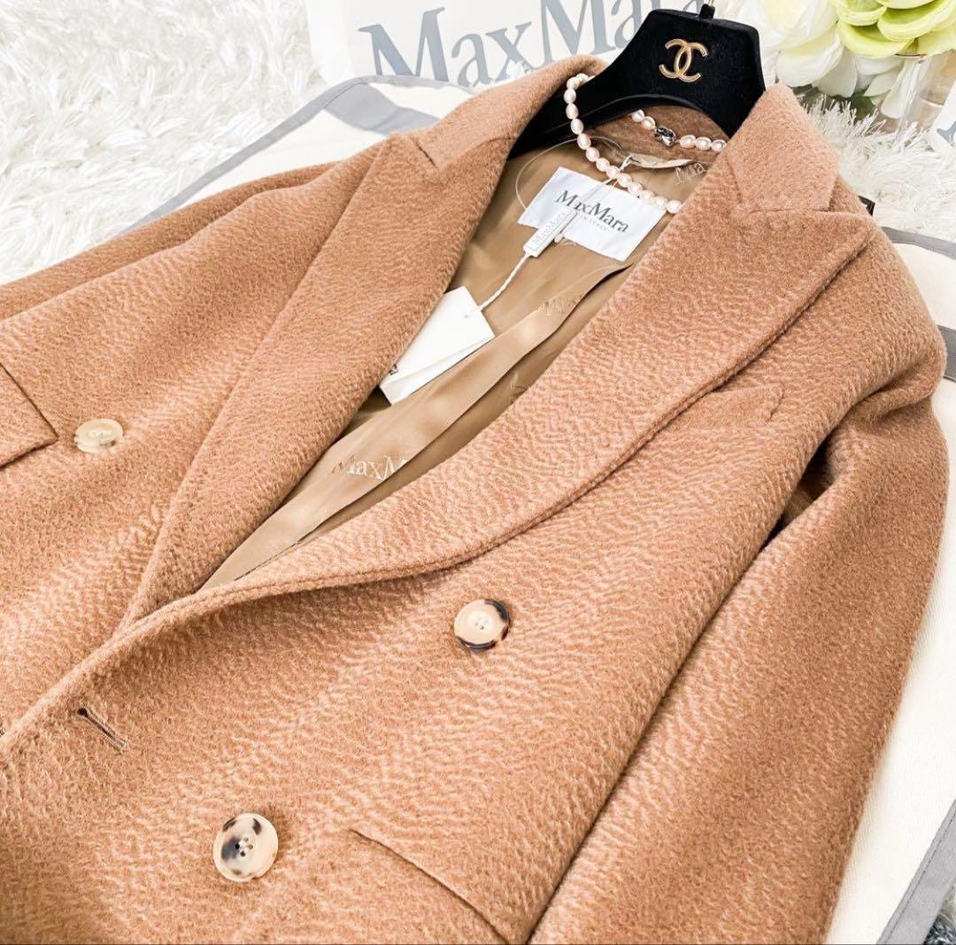 ★★新品未使用★MaxMara マックスマーラ キャメル100% コート★★