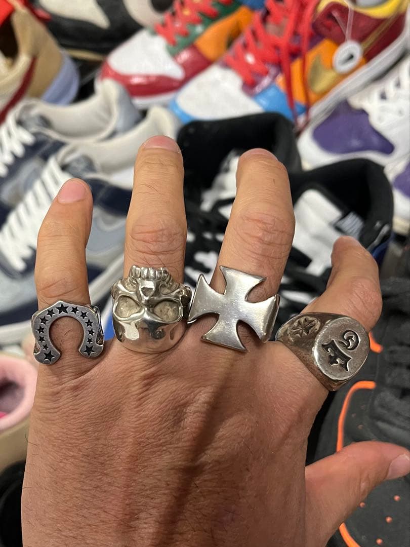 スカルデザイン シルバーリング GARNI