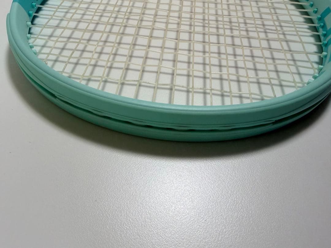 HEAD 硬式テニスラケット ミントグリーン　ケース付き❗️