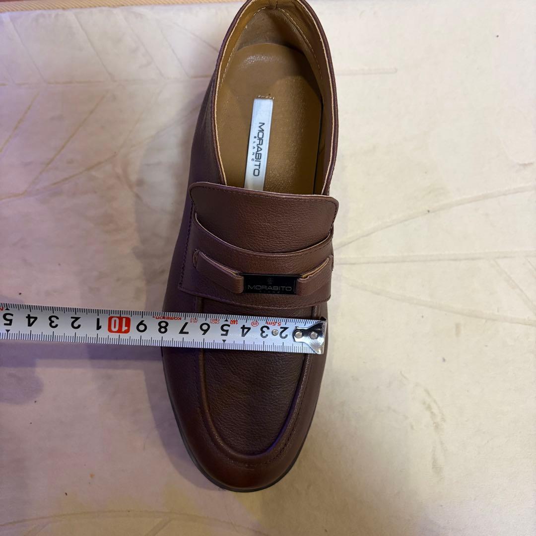 MORABITO モラビト　レザー　ローファー　ブーツ　ブラウン Ｍ　美品
