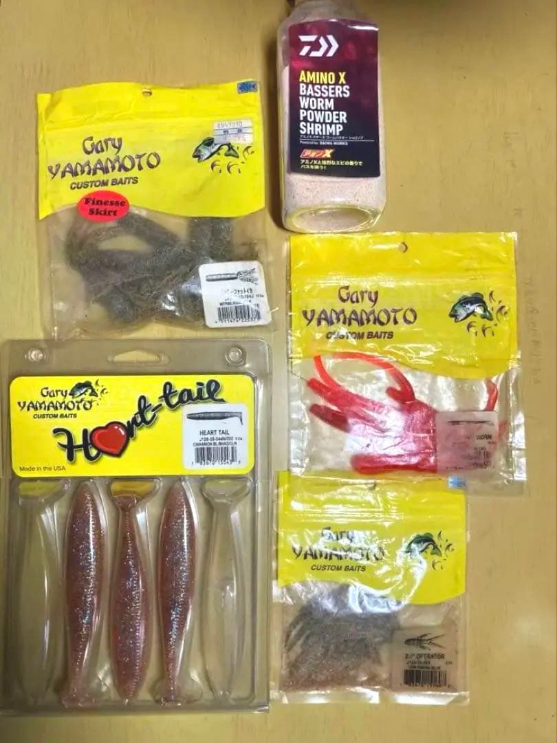 ゲーリーヤマモト　ベビー　ファットイカ　イモ　カットテール　ディトレーター