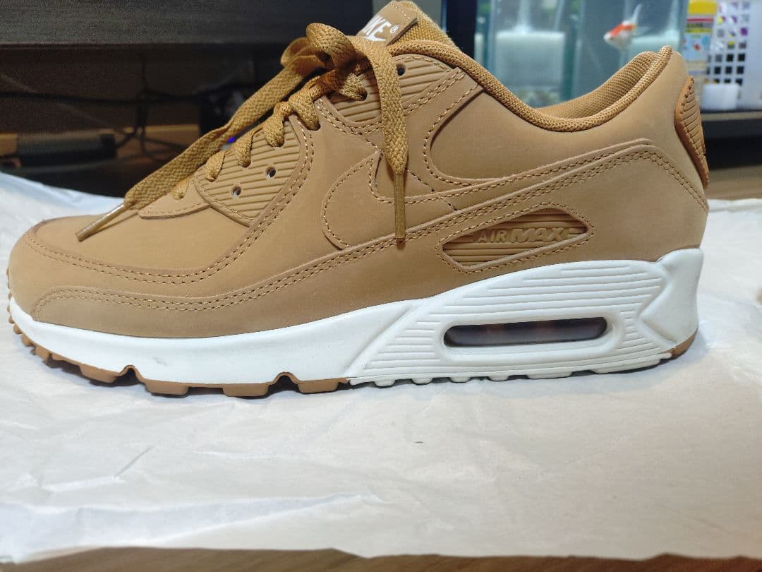ナイキ　エアマックス90 プレミアム　ブラウン　 　26.5 cm