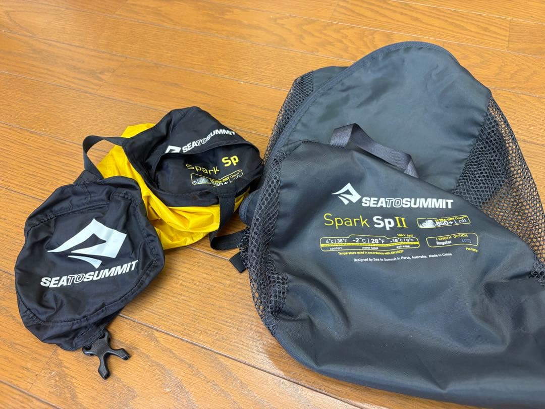Sea to Summit Spark SpII 寝袋 -2°C 28°F