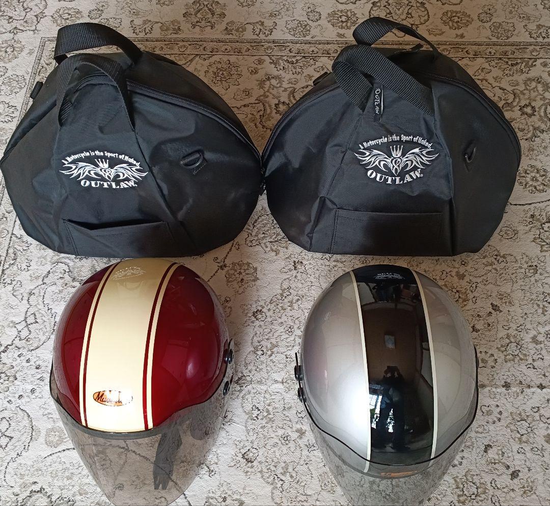 オートバイ用ジェットヘルメットMAVERICK マーベリック ばら売り可能