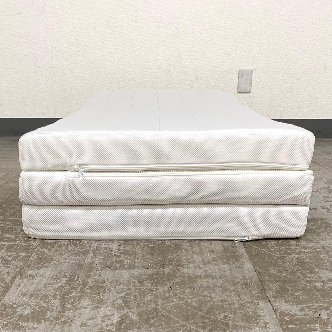 美品 air weave 01 エアウィーヴ スマート 三つ折りマットレス 布団