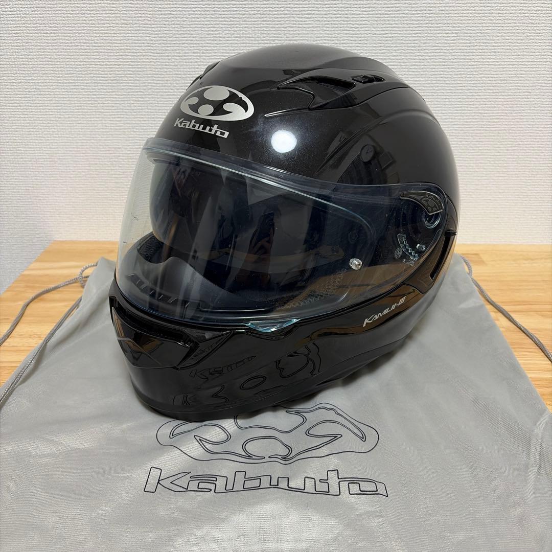 Kabuto KAMUI-Ⅲ フルフェイスヘルメット ブラックメタリック