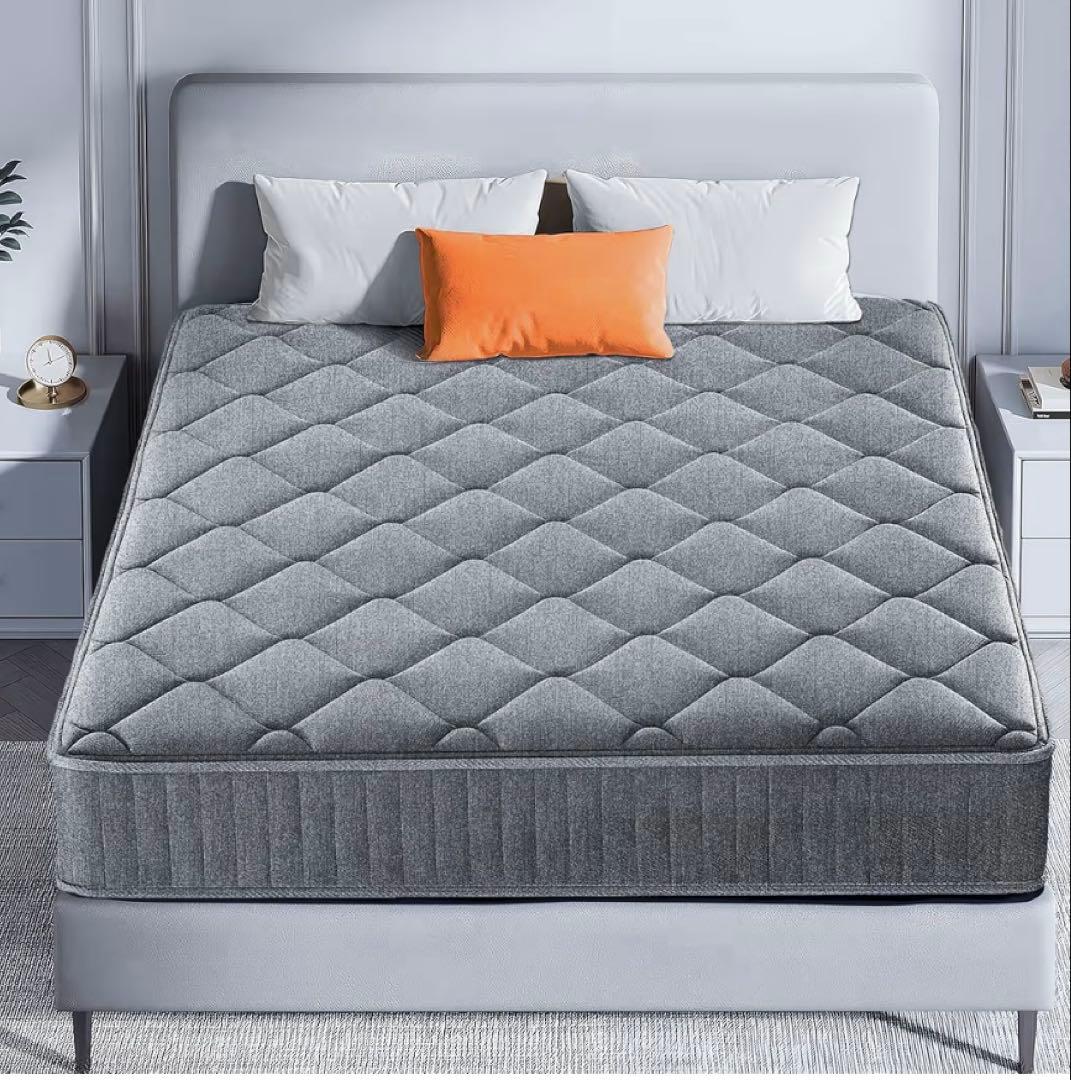 Hsuener マットレス 高反発 体圧分散 (97cm×195cm×22cm)