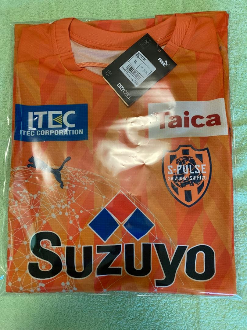 【新品未使用 タグ付き】清水エスパルス 2021年 ユニフォーム XLサイズ