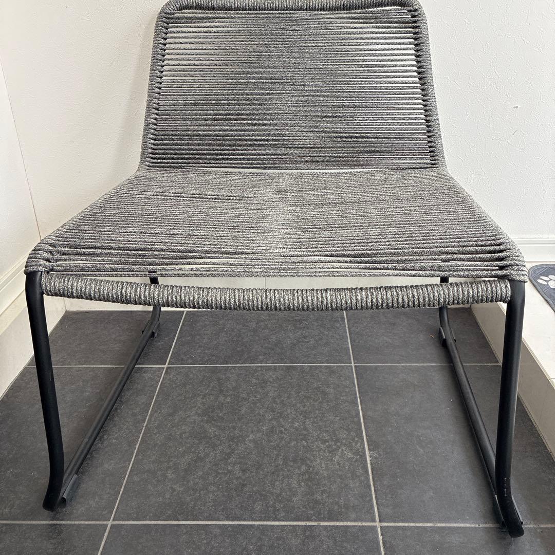 ラウンジチェアー　ロープ