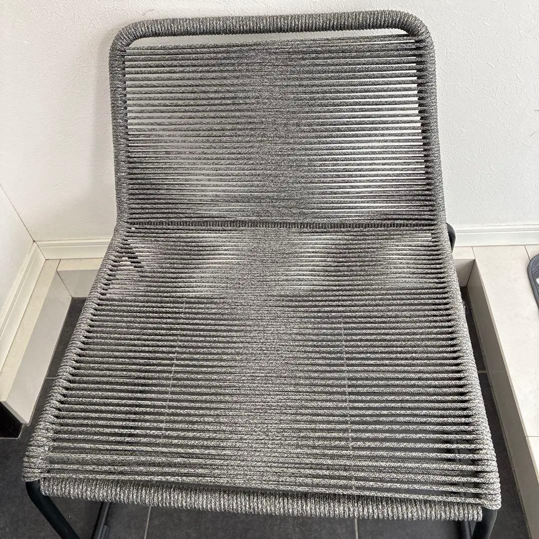 ラウンジチェアー　ロープ