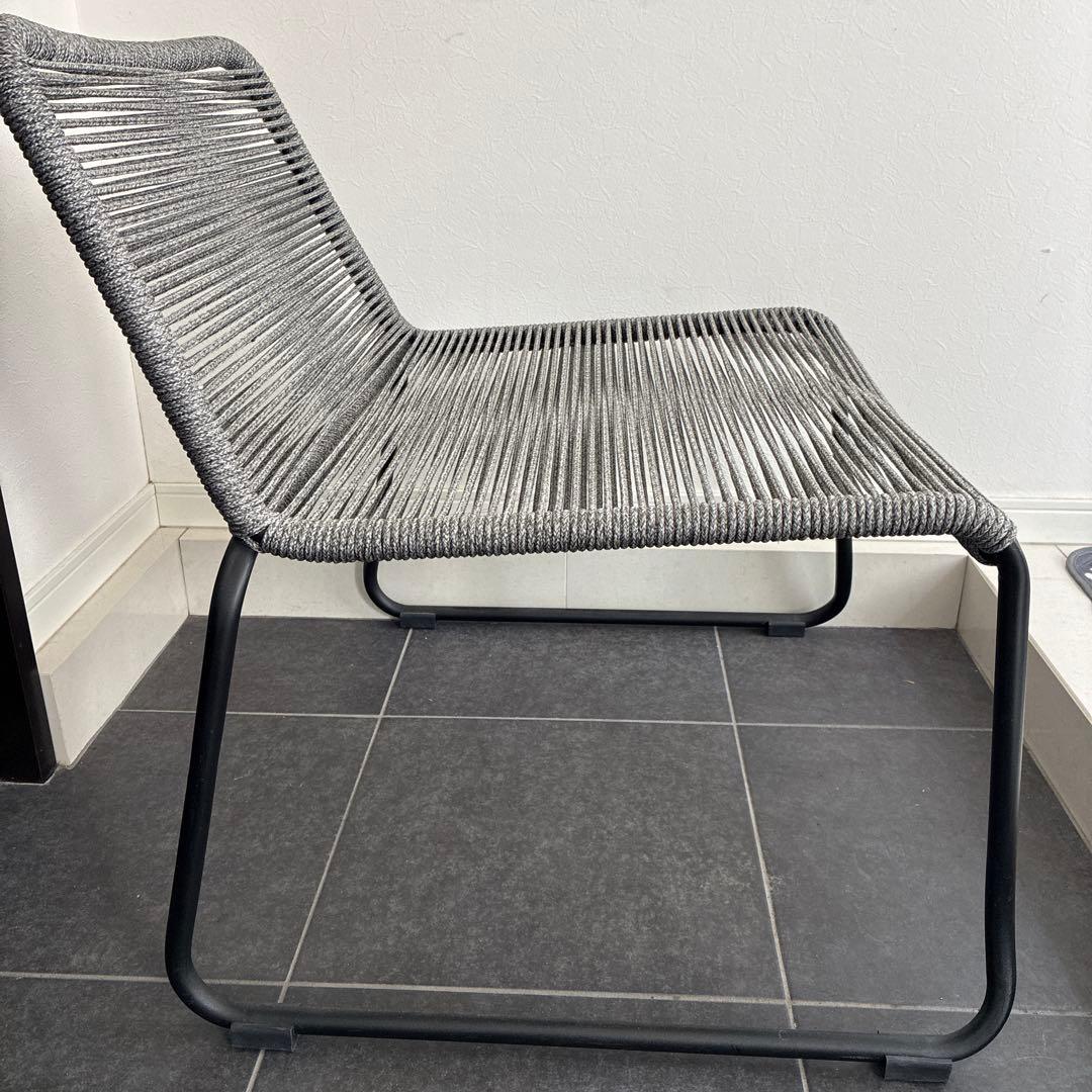 ラウンジチェアー　ロープ