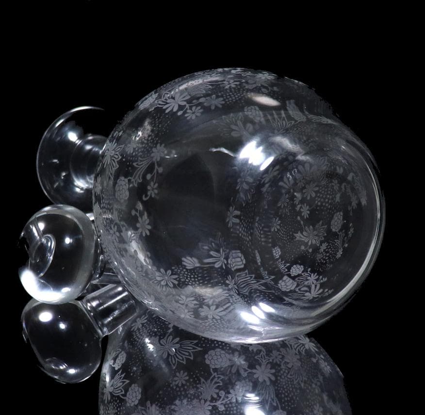 オールド・バカラ ジョルジュ・シュヴァリエ作 大型 デカンタエリザベート