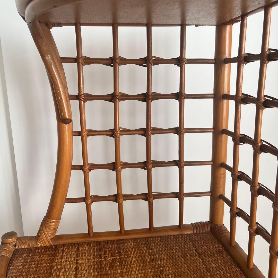 ラタン コーナーシェルフ 籐家具 3段 収納棚 ナチュラル 北欧風　ラック