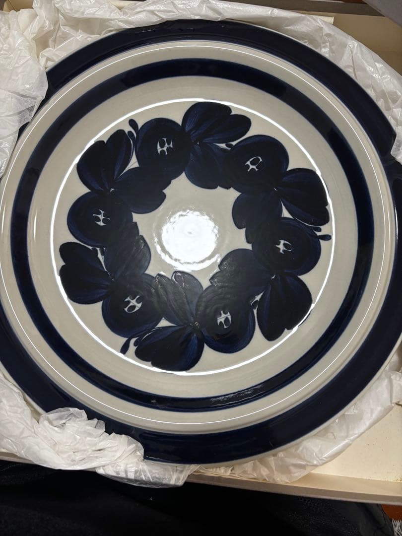 新品　アラビア ARABIA フィンランド 大皿 33cm アネモネ北欧食器