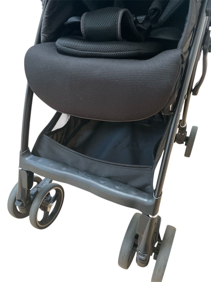 【限定】アカチャンホンポ限定 ラクーナビッテクッション ブラック Aprica