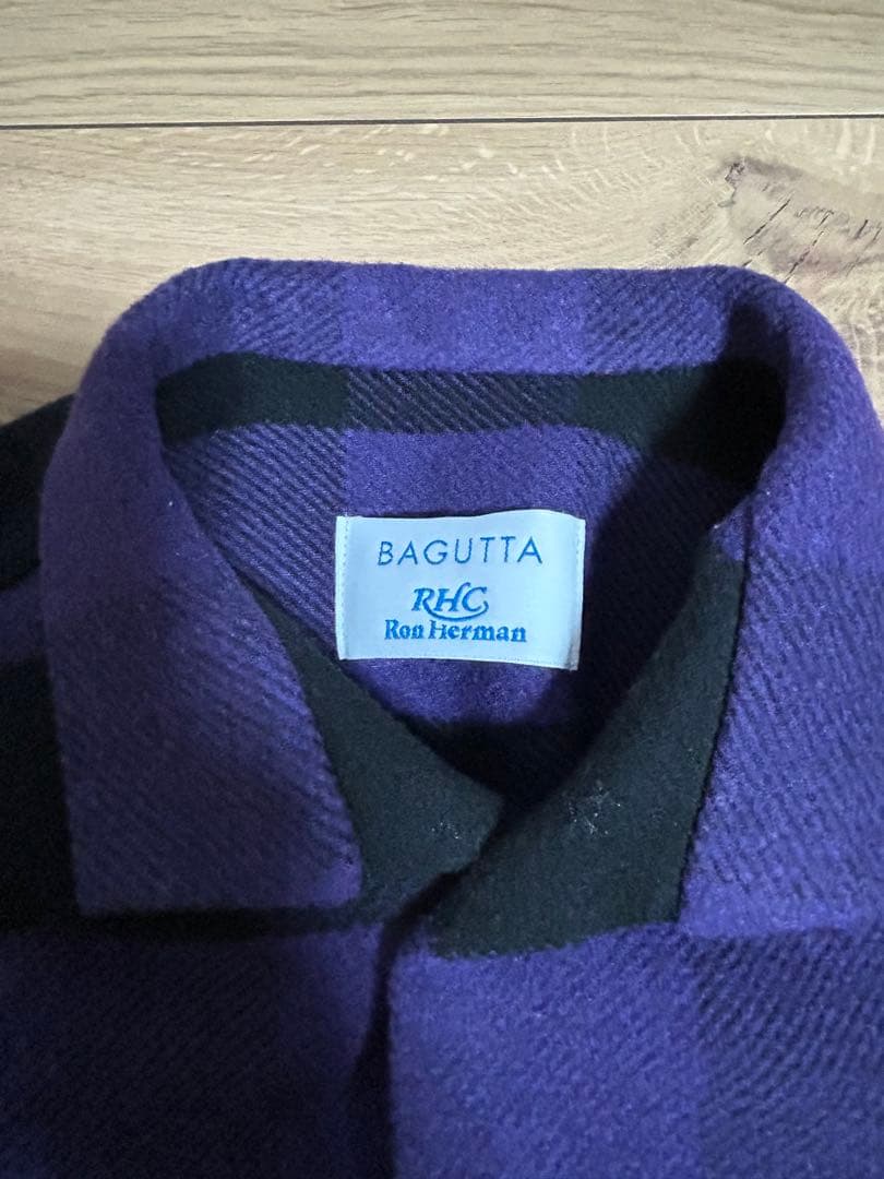 美品 BAGUTTA×Ron Herman バッファロー シャツ　ジャケット