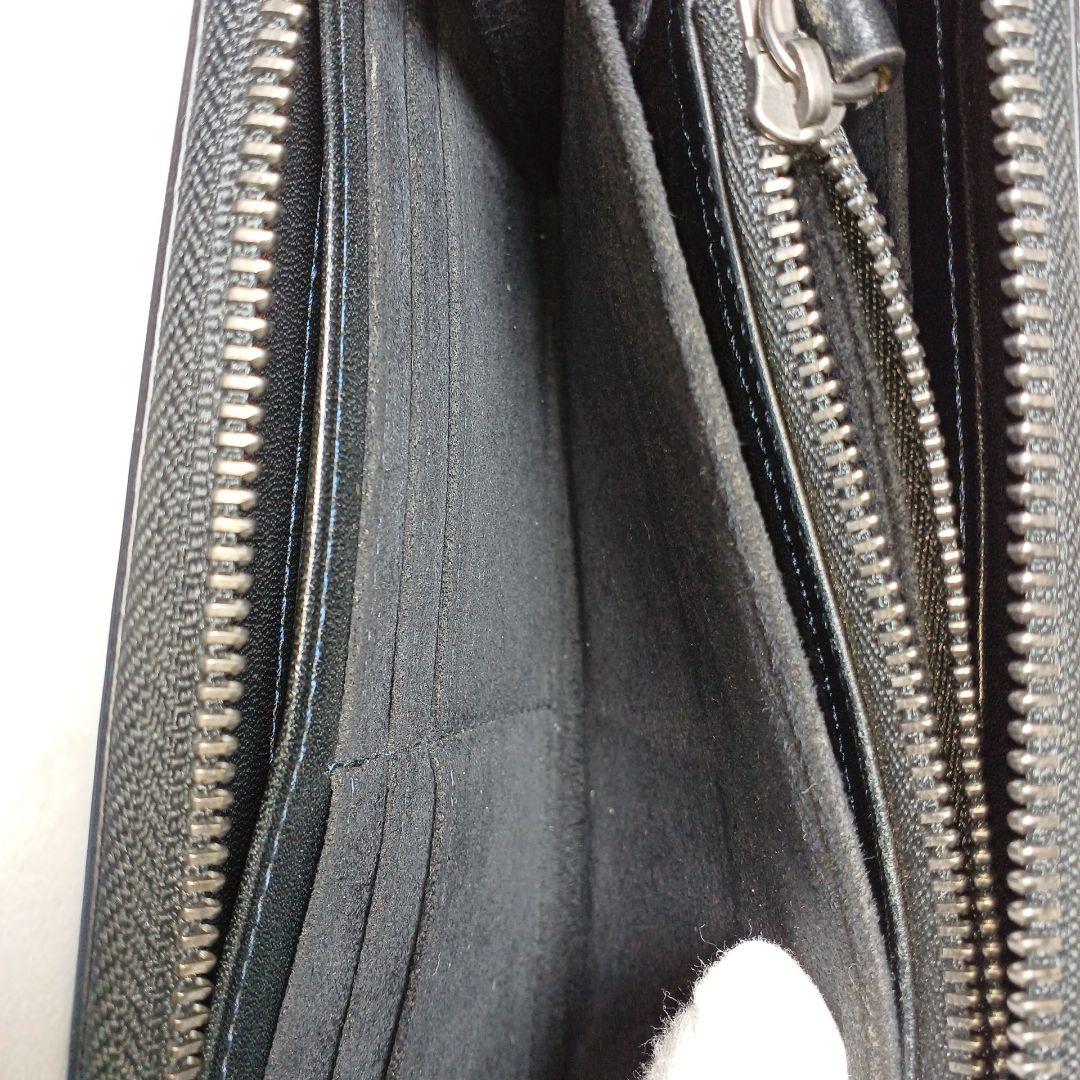 美品　Alt81 オルト81 ラウンドジッパーレザー長財布　黒