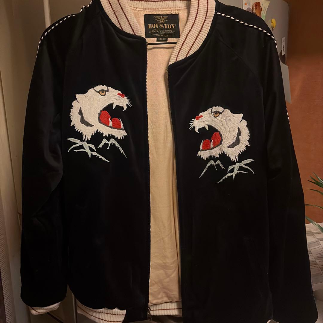 ヒューストン 別珍 スーベニア ジャケット スカジャン