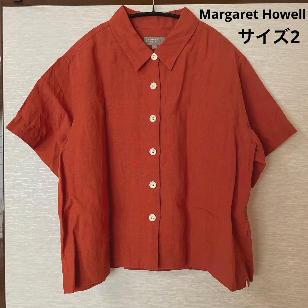 Margaret Howell リネン 半袖シャツ 2