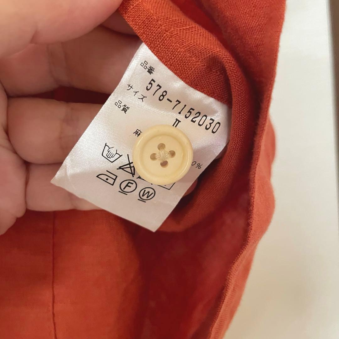 Margaret Howell リネン 半袖シャツ 2