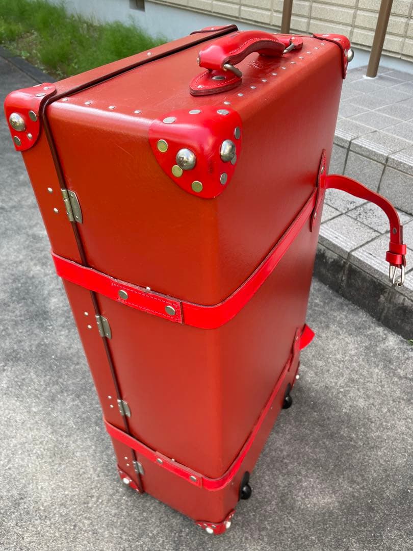 グローブトロッター　キャリーケース　トロリー 33インチ　センテナリー　レッド