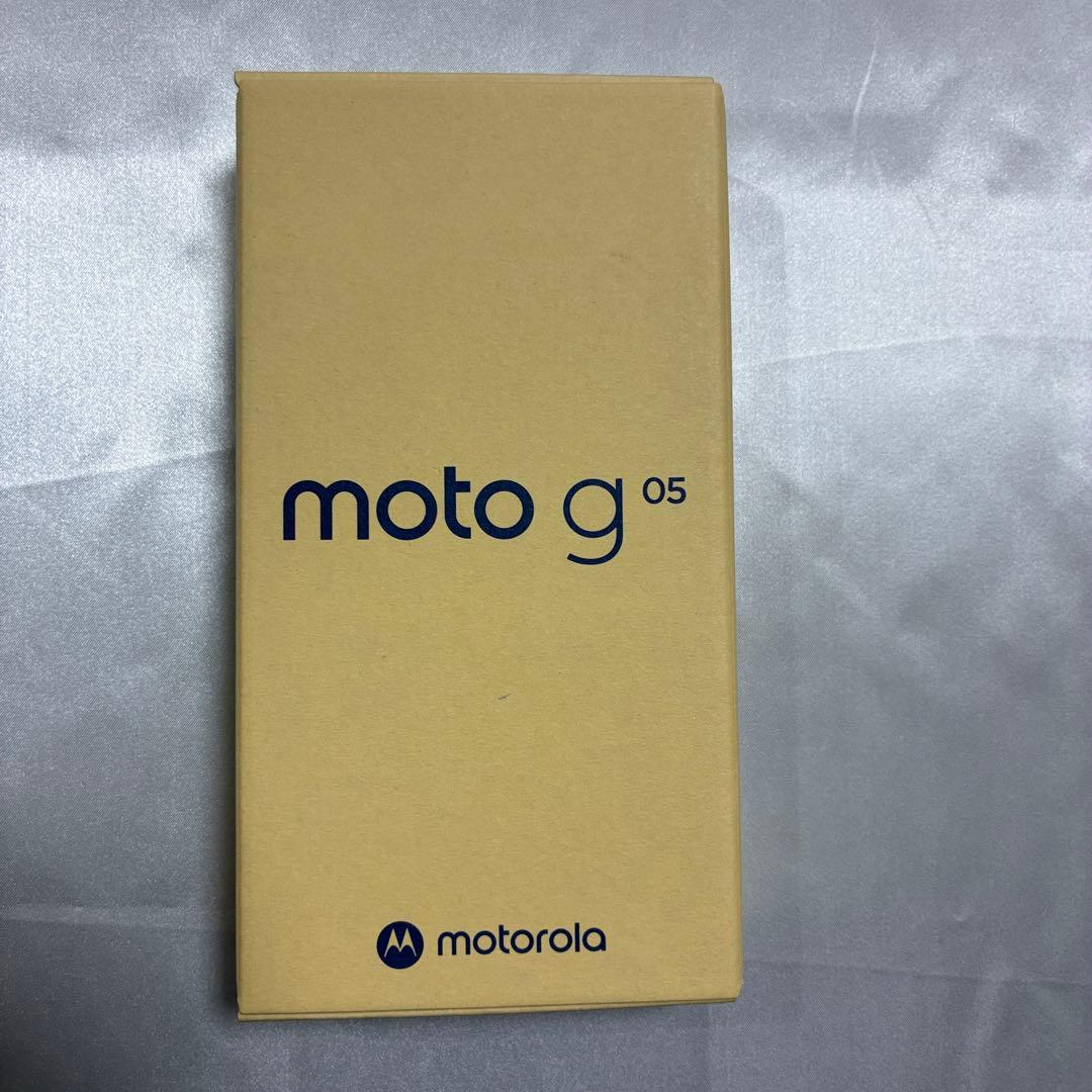 【新品未開封】 moto g05 8GB/128GB ミスティブルー 大人気