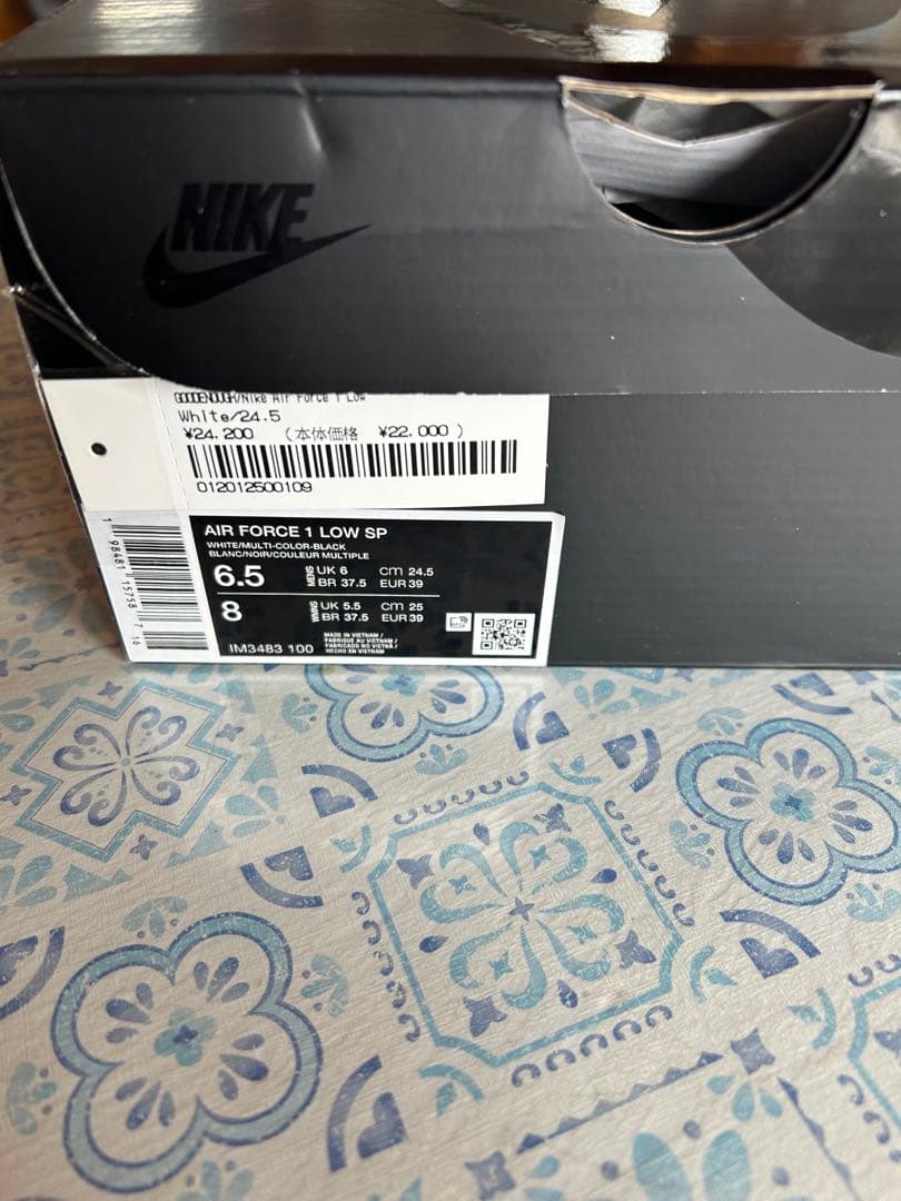 靴 GOODENOUGH Supreme NIKE air force 1 26.5