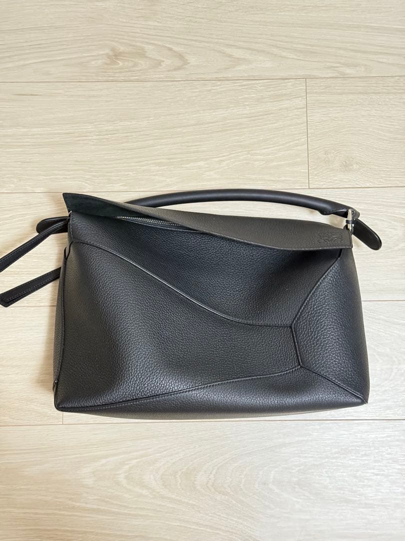 【最終値下】ロエベ　パズルエッジ　バッグ　ラージ　ブラック