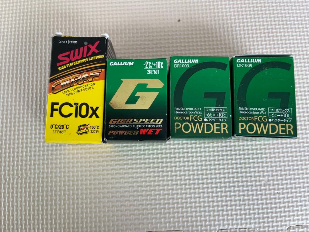 swix FC10X ガリウムドクターFCGパウダー ギガスピードパウダーWET