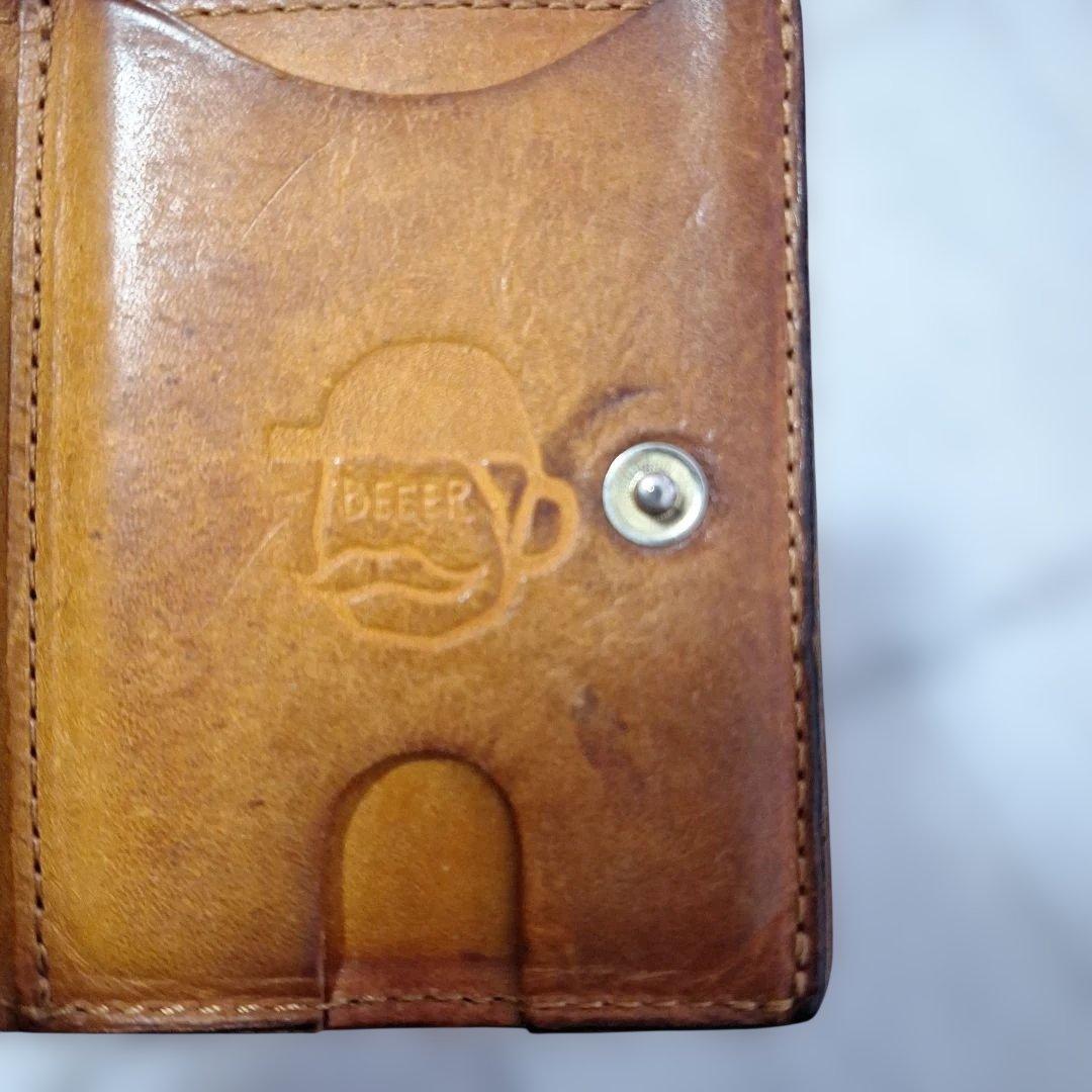 ◎BEER BELLY◎エイジング◎収納力抜群◎本革ミニウォレット