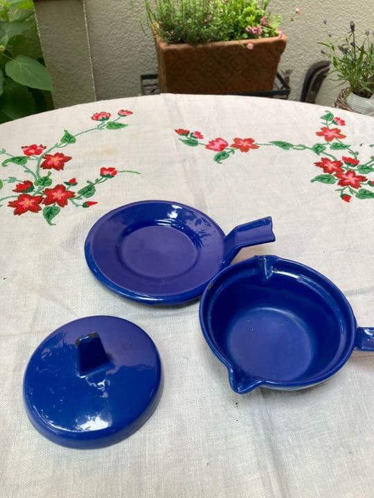 イギリス　アンティーク　バター溶かし