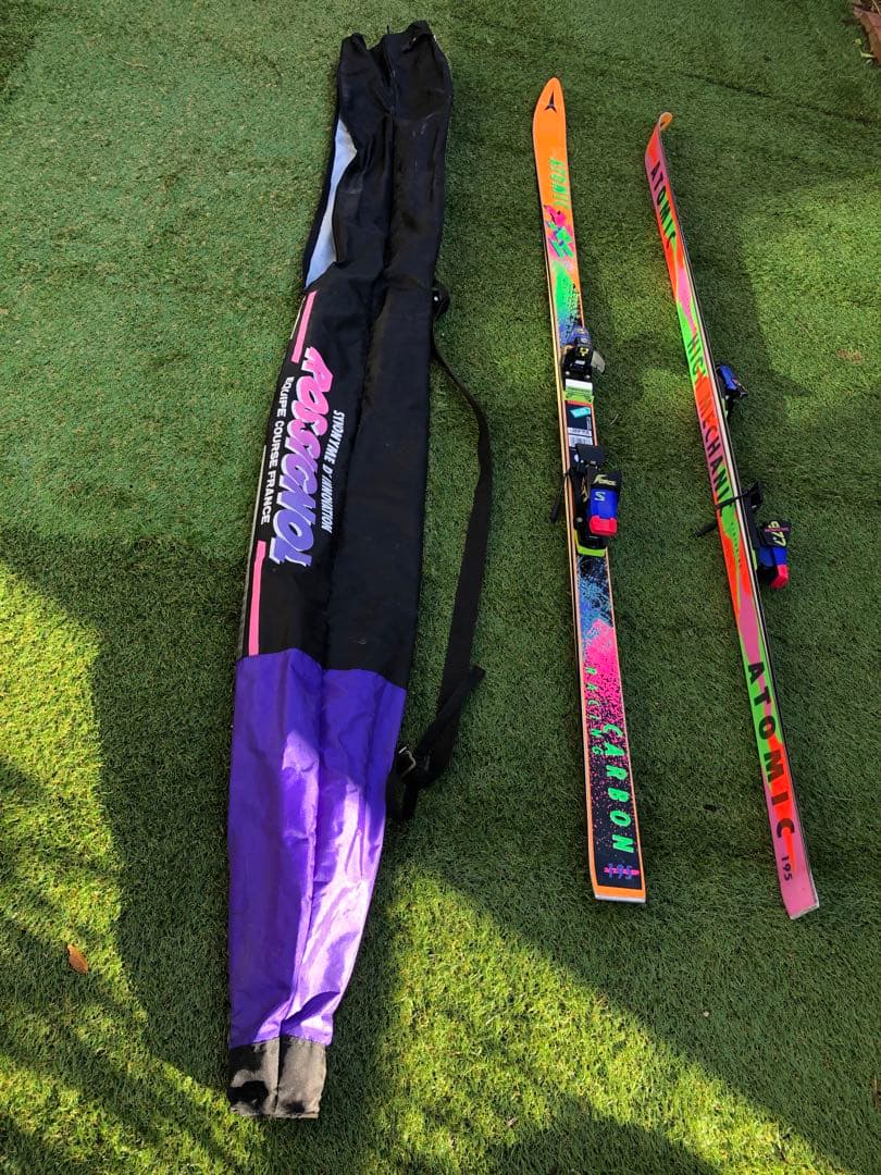 Atomic High Mechanic スキーセット　SALOMON 金具